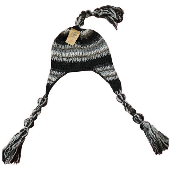 Cheveux 100% Wool Handmade Beanie - Picture 3 of 4